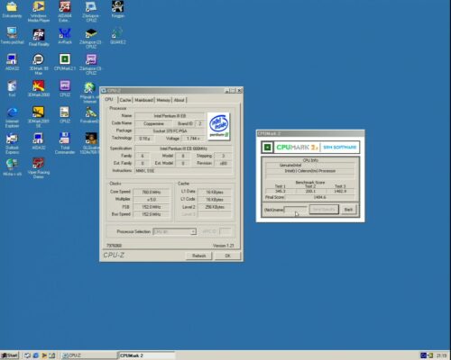 OC Intel Pentium 3 667MHz - Info