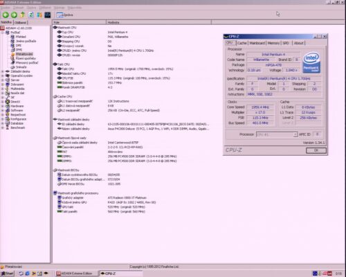 Intel Pentium 4 1.7GHz OC