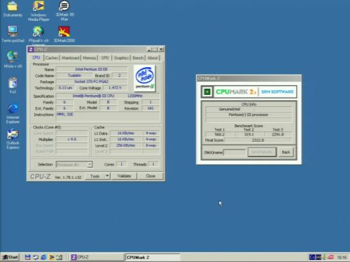 Intel Pentium III 1200MHz - Info