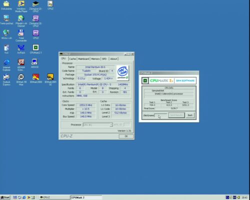 OC Intel Pentium 3 1.4GHz - Info