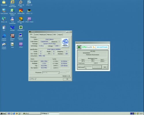 Intel Celeron 667MHz - Info