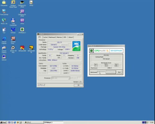 OC VIA C3 800AMHz - Info