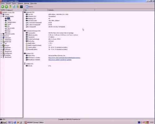 AMD Athlon 1400 - Info