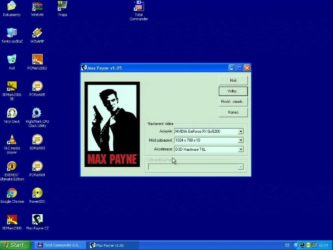 Max Payne 1024x768/16bit - Acer Aspire 1362LM