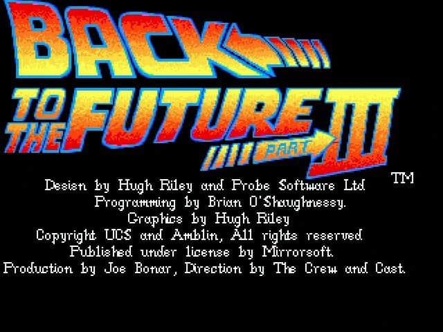 Back To The Future Part 3