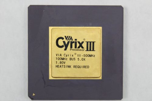 VIA Cyrix III 500MHz