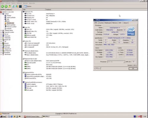 Intel Pentium 4 1.9 GHz OC
